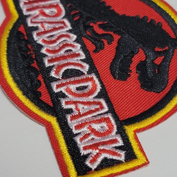 Iron On Patch Jurassic Park, 4" - Picture 3 of 7